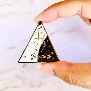 Park Jinyoung virgo pin- GLOW IN THE DARK