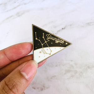 Choi Youngjae virgo pin- GLOW IN THE DARK